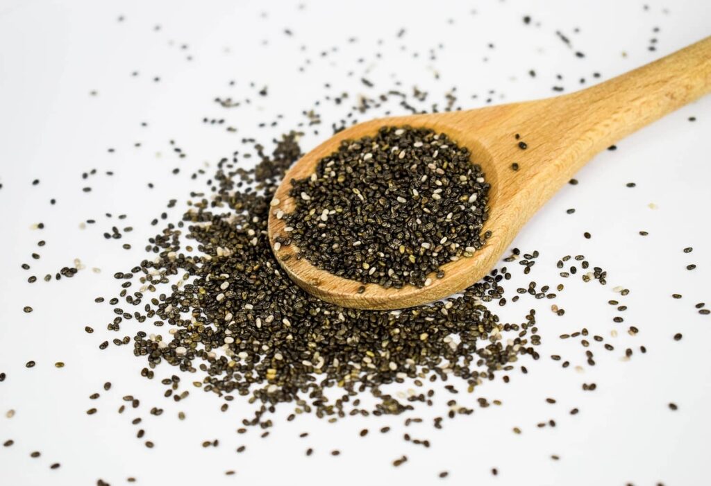 Las semillas de chía se consideran comida saludable