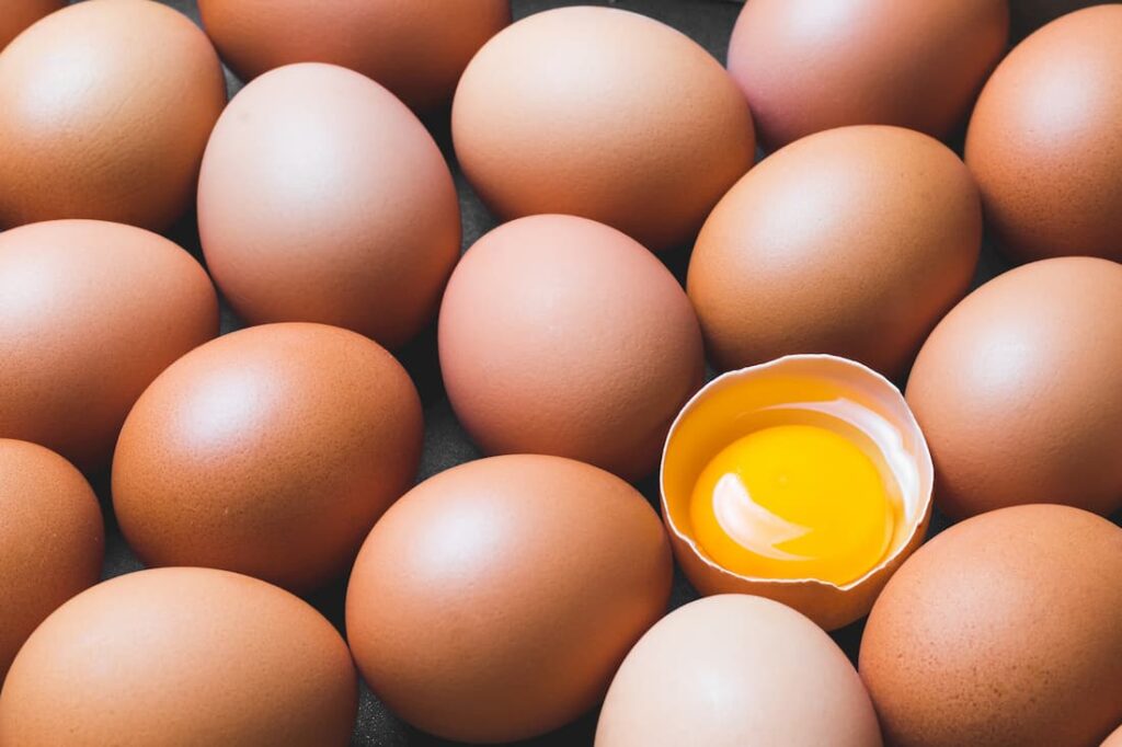 El huevo está lleno de proteínas
