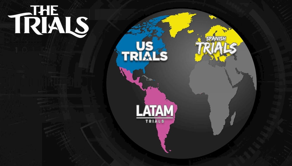 The Trials regiones