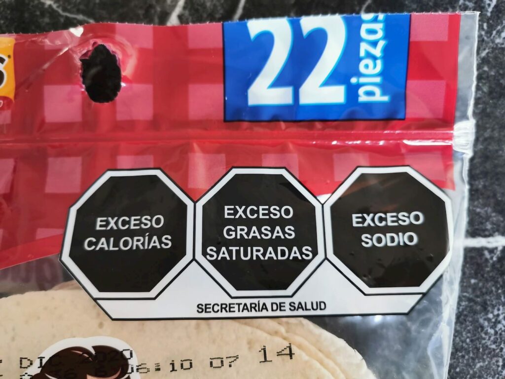 Nuevas etiquetas México
