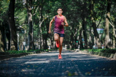 El maratonista Roberto Saavedra